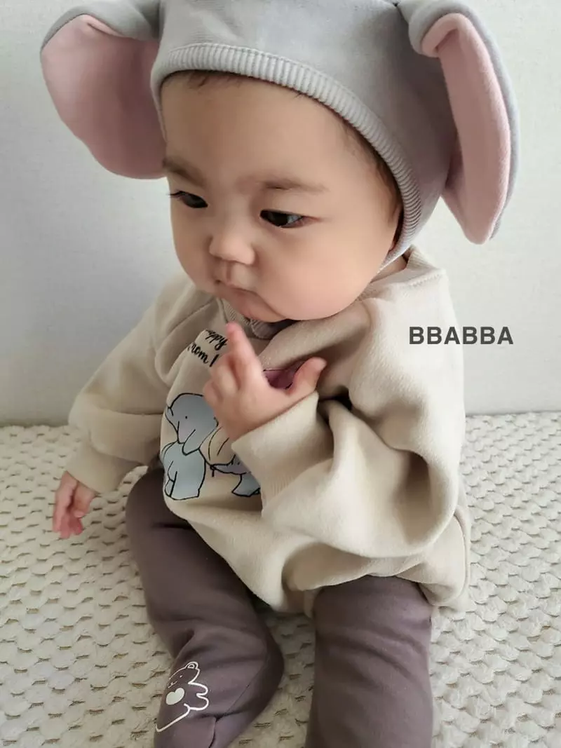Bbabba - Korean Baby Fashion - #babylifestyle - Winter Elephant Bodysuit - 7
