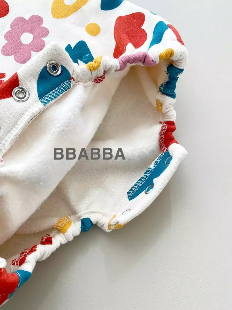 Bbabba - Korean Baby Fashion - #babyoninstagram - Tina Fleece Bodysuit with Bonnet - 10
