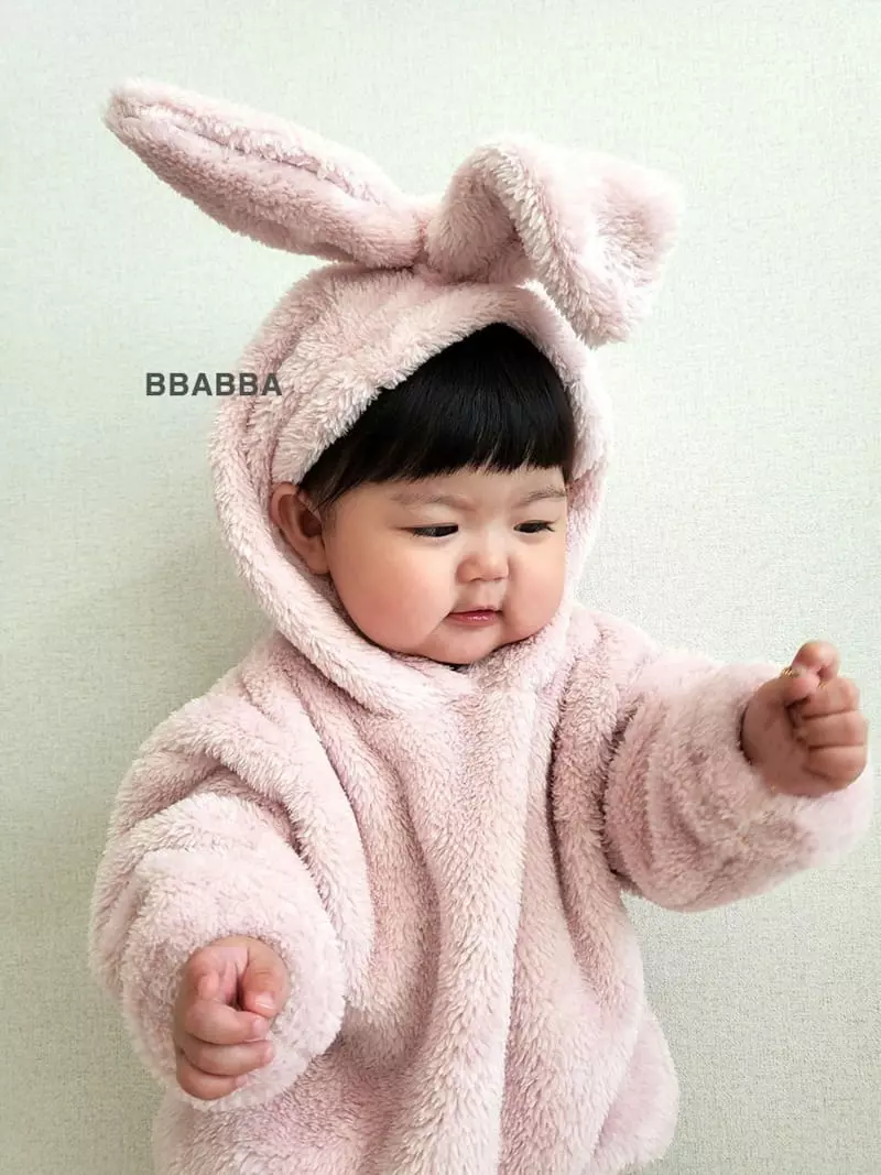 Bbabba - Korean Baby Fashion - #babyootd - Bbosong Rabbit Cardigan - 6