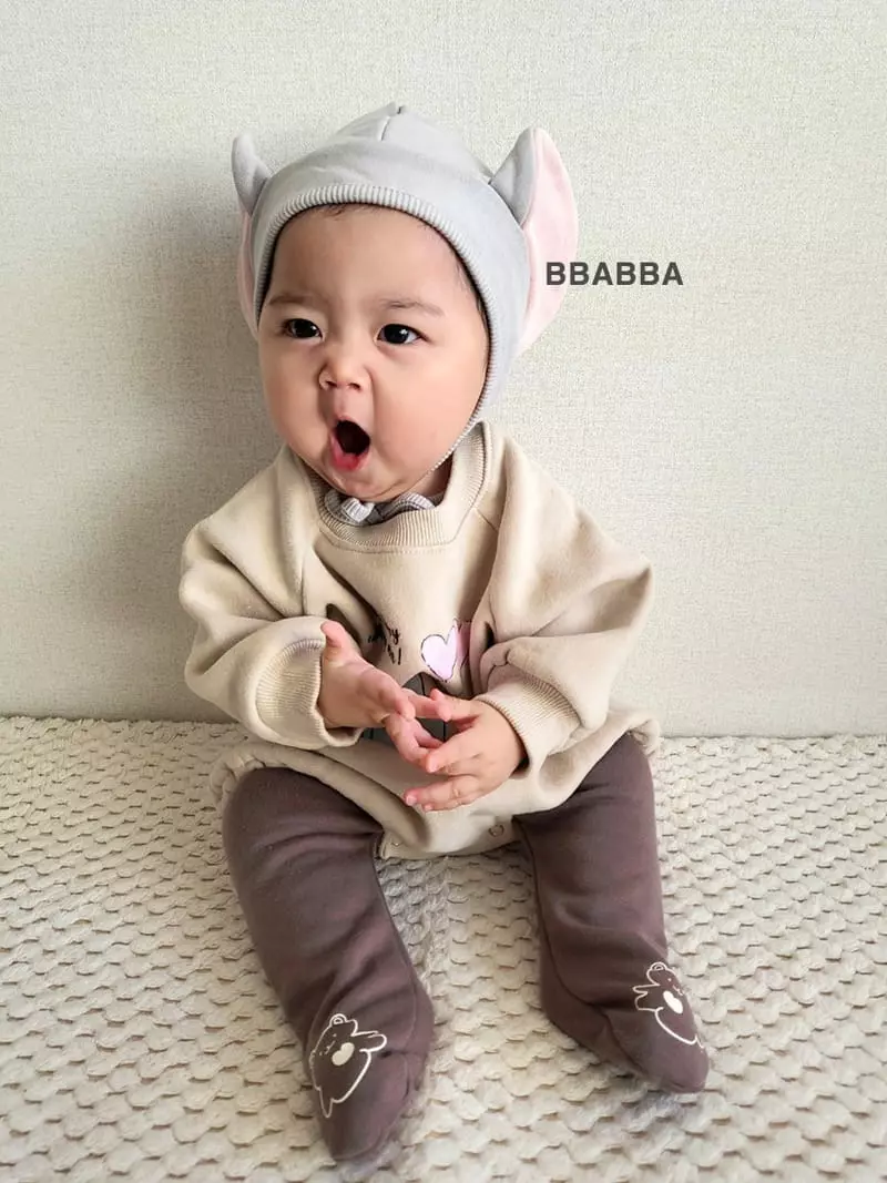 Bbabba - Korean Baby Fashion - #babyootd - Winter Elephant Bodysuit - 9