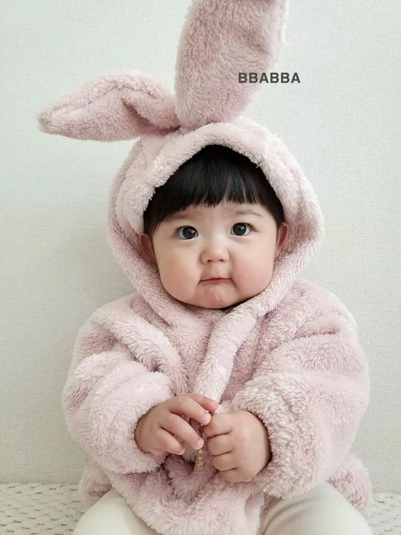 Bbabba - Korean Baby Fashion - #babyoutfit - Bbosong Rabbit Cardigan - 8