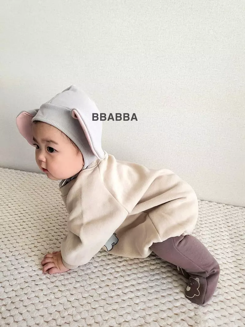 Bbabba - Korean Baby Fashion - #babyoutfit - Winter Elephant Bodysuit - 10