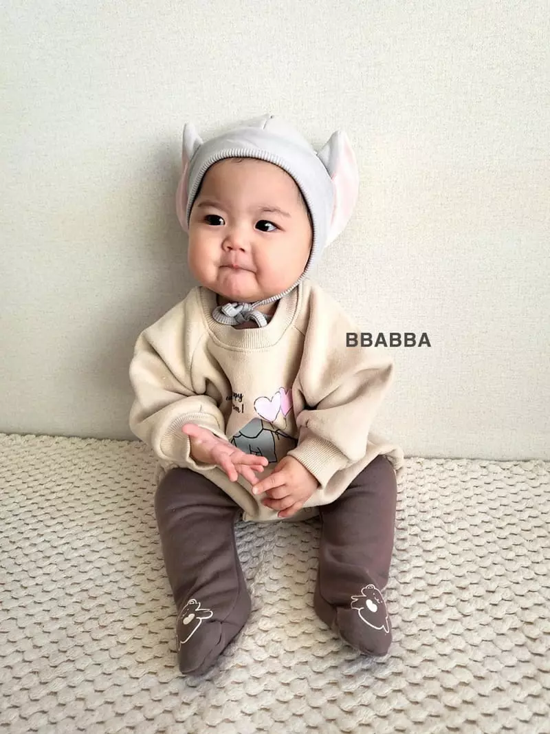 Bbabba - Korean Baby Fashion - #babyoutfit - Winter Elephant Bodysuit - 11
