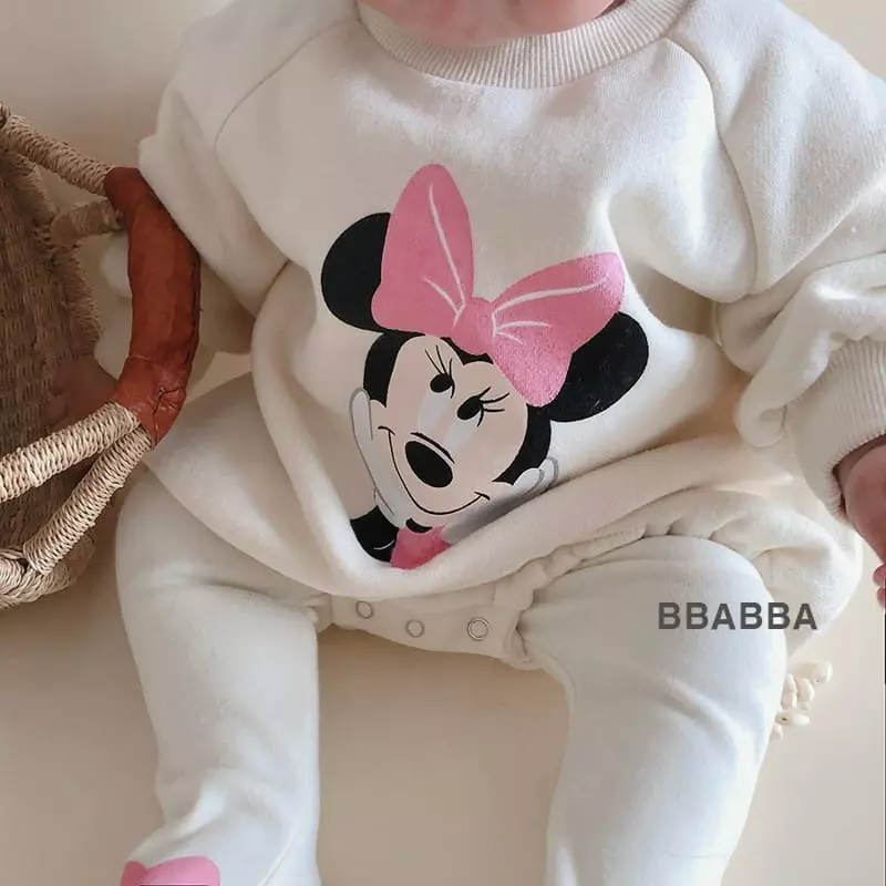 Bbabba - Korean Baby Fashion - #babyoutfit - Disney Bodysuit - 5