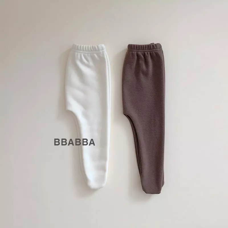 Bbabba - Korean Baby Fashion - #onlinebabyshop - Foot Leggings