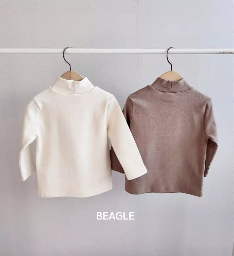 Beagle - Korean Children Fashion - #Kfashion4kids - Want Half Turtleneck Tee