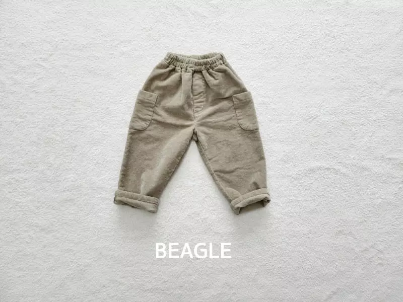 Beagle - Korean Children Fashion - #stylishchildhood - Cargo Rib Pants - 4