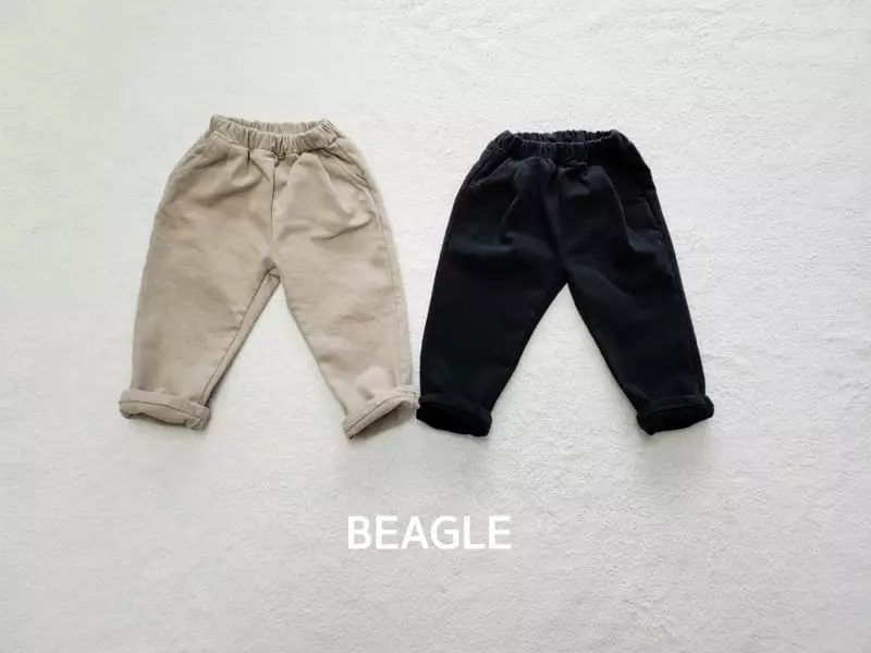 Beagle - Korean Children Fashion - #childofig - Mochi Fleece Pants - 3