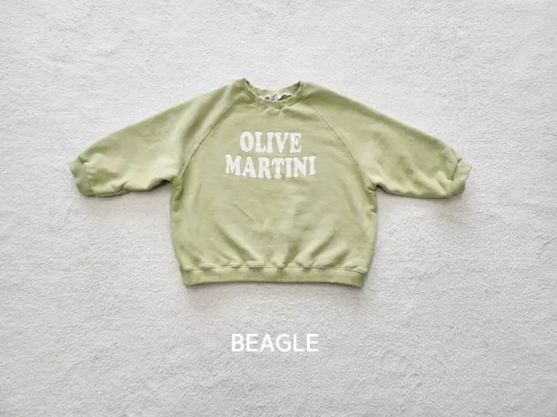 Beagle - Korean Children Fashion - #fashionkids - Olive Sweatshirt - 4