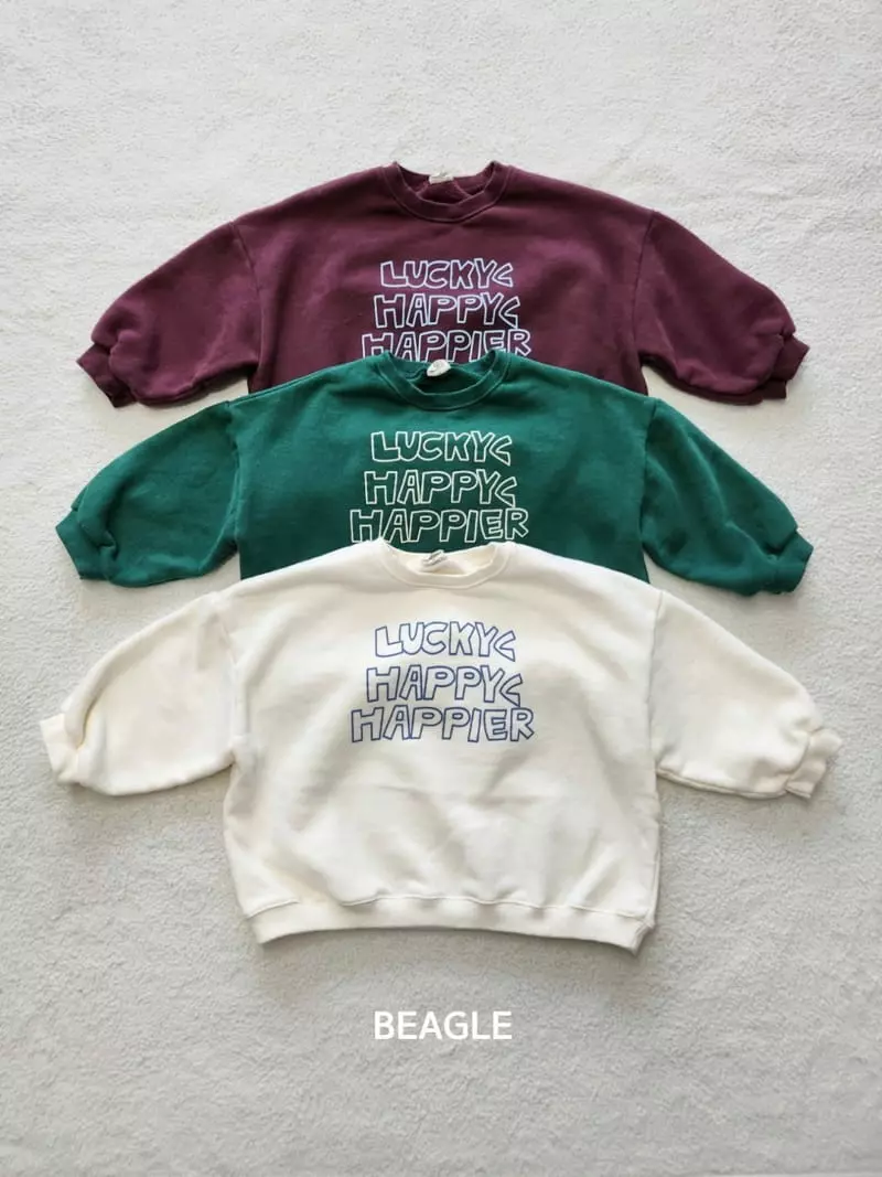Beagle - Korean Children Fashion - #kidsshorts - Lucky Sweatshirt - 2
