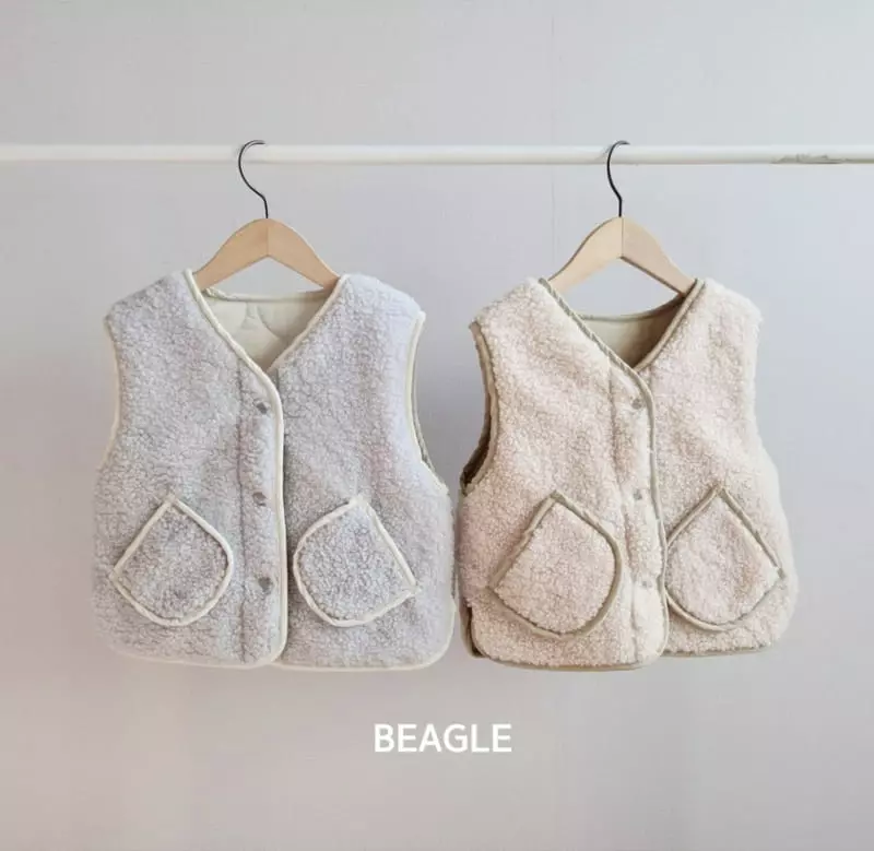 Beagle - Korean Children Fashion - #magicofchildhood - Mellow Reversible Vest