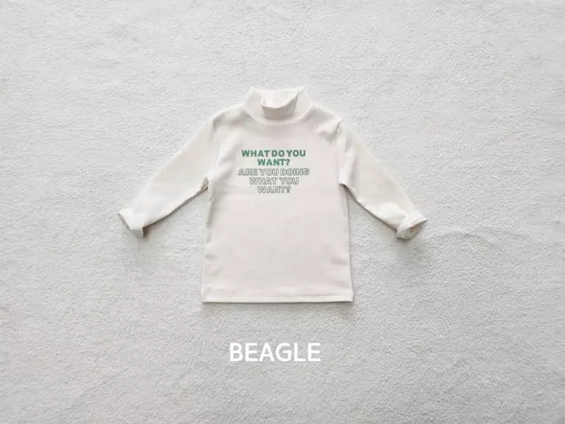 Beagle - Korean Children Fashion - #prettylittlegirls - Want Half Turtleneck Tee - 5