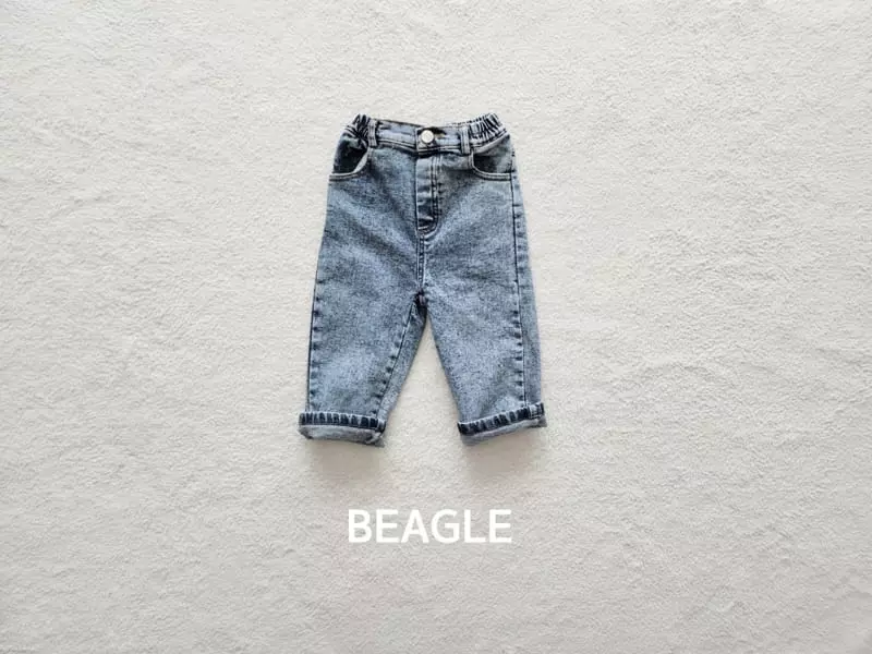 Beagle - Korean Children Fashion - #toddlerclothing - Snow Span Jeans - 4