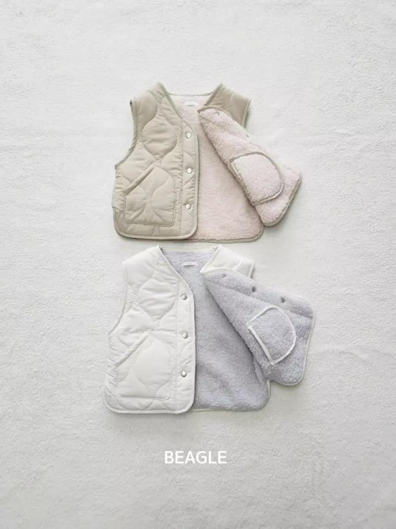 Beagle - Korean Children Fashion - #prettylittlegirls - Mellow Reversible Vest - 4