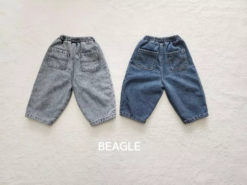 Beagle - Korean Children Fashion - #todddlerfashion - Dotom Pot Jeans - 3
