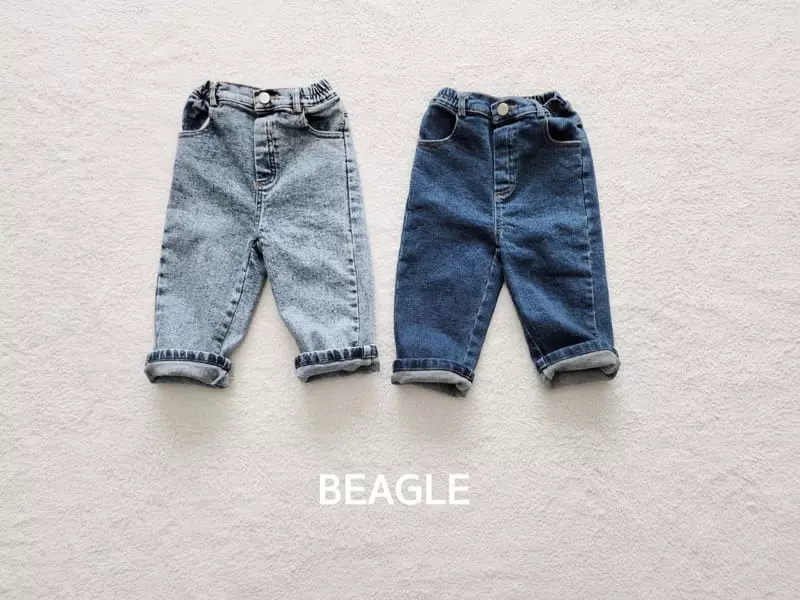 Beagle - Korean Children Fashion - #todddlerfashion - Snow Span Jeans - 2