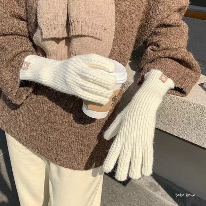 Bebe Bruni - Korean Children Fashion - #childrensboutique - Patch Gloves - 7