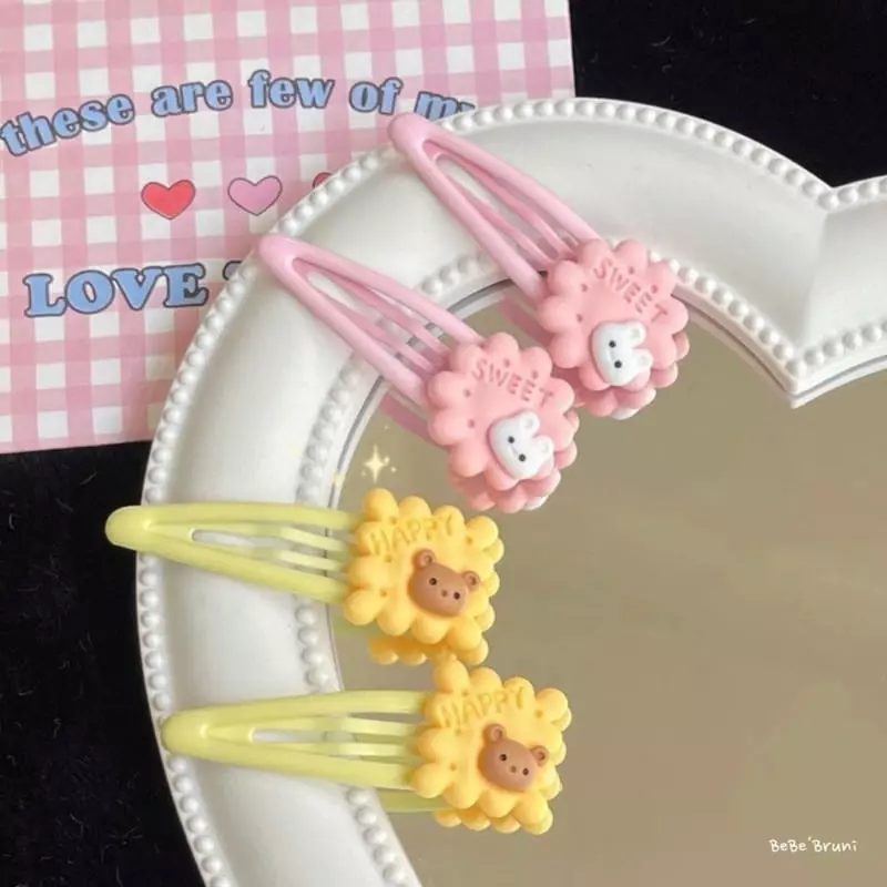 Bebe Bruni - Korean Children Fashion - #designkidswear - Cracker Hairpin Set