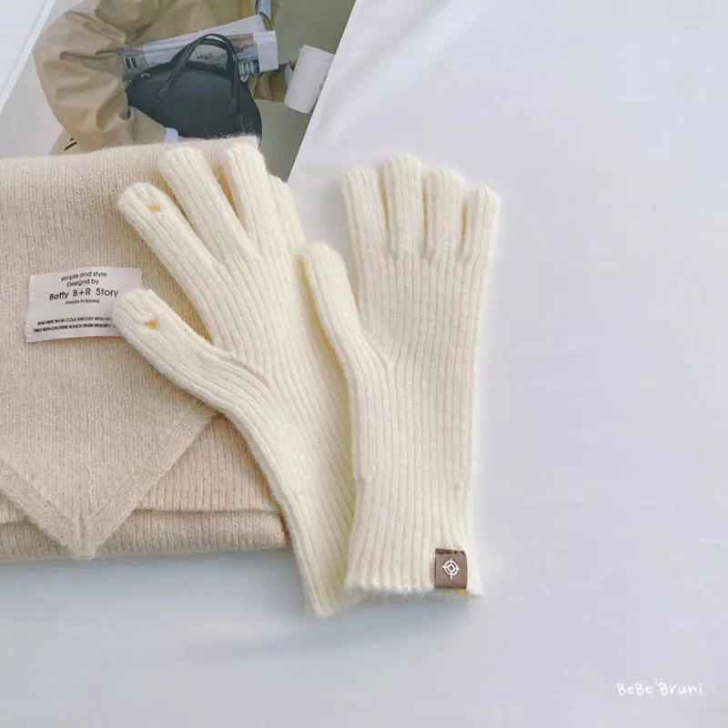 Bebe Bruni - Korean Children Fashion - #discoveringself - Patch Gloves - 9