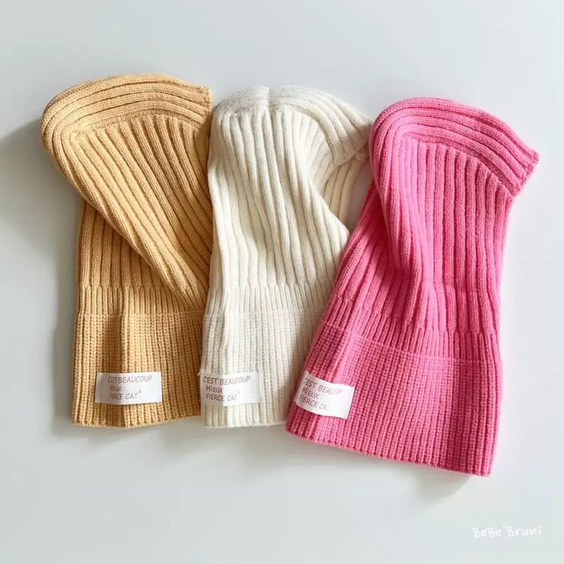 Bebe Bruni - Korean Children Fashion - #discoveringself - Knit Baraclava - 3