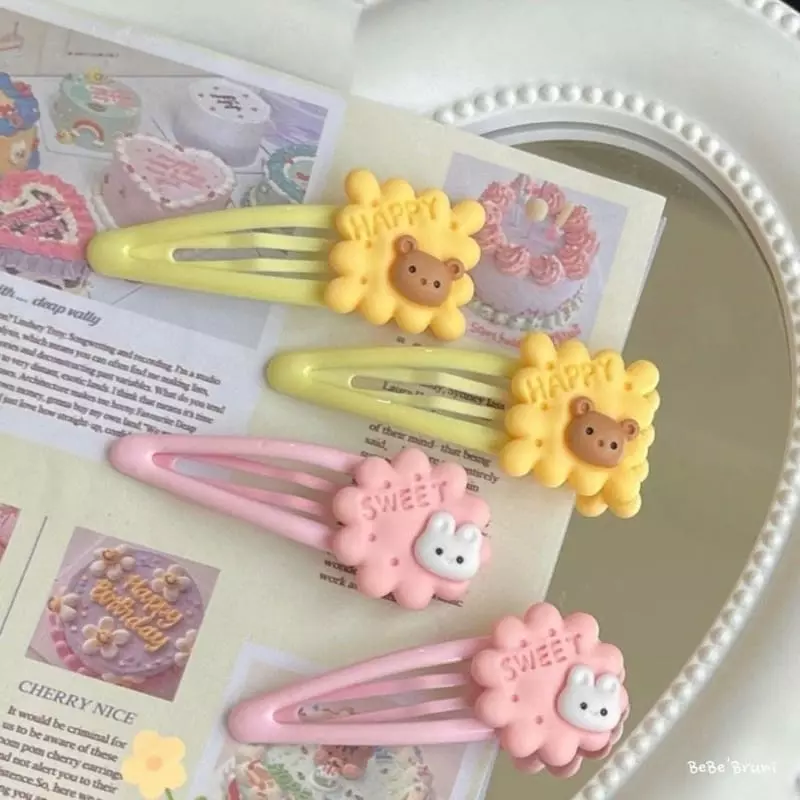 Bebe Bruni - Korean Children Fashion - #discoveringself - Cracker Hairpin Set - 2