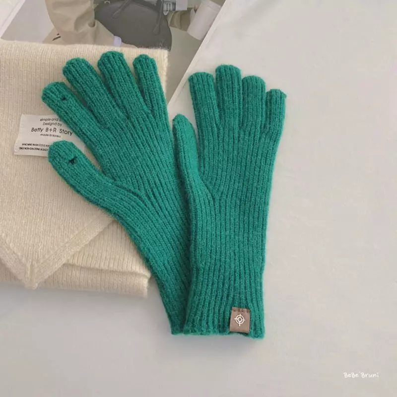 Bebe Bruni - Korean Children Fashion - #fashionkids - Patch Gloves - 10