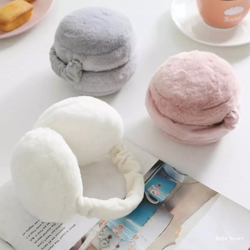 Bebe Bruni - Korean Children Fashion - #kidsshorts - Cozy Earmuff