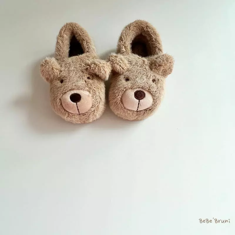 Bebe Bruni - Korean Children Fashion - #kidzfashiontrend - Bear Shoes