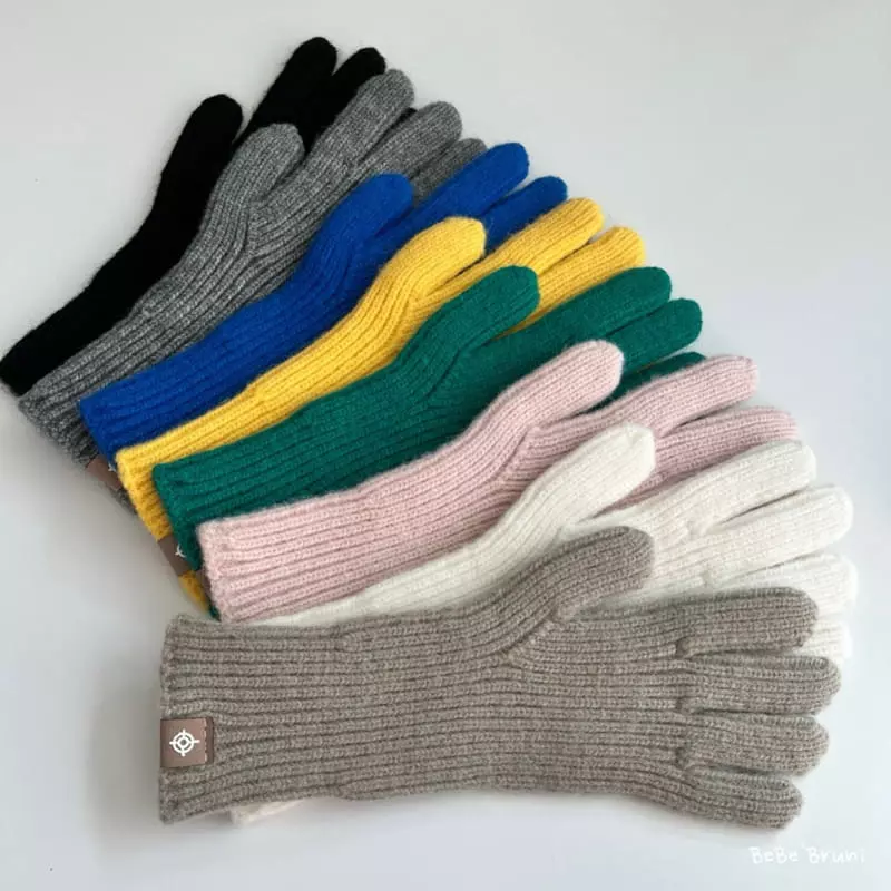Bebe Bruni - Korean Children Fashion - #minifashionista - Patch Gloves