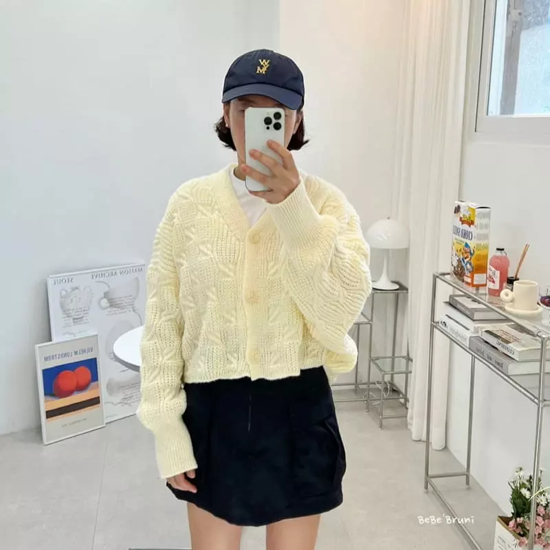 Bebe Bruni - Korean Women Fashion - #momslook - Short Cardigan - 2