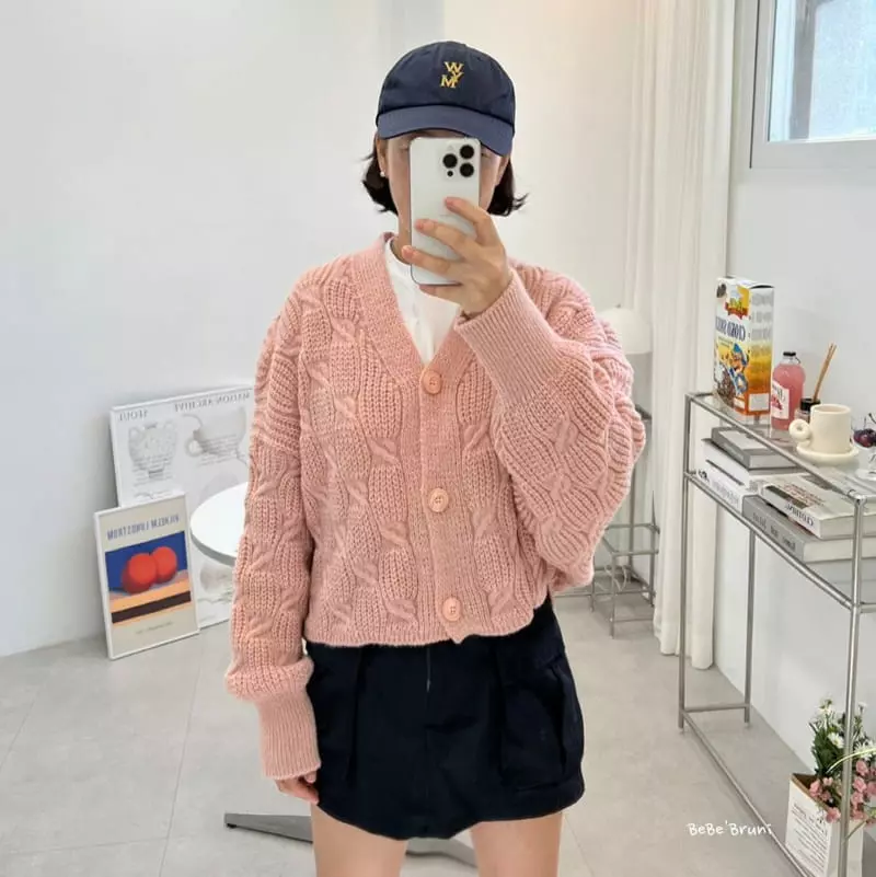 Bebe Bruni - Korean Women Fashion - #womensfashion - Short Cardigan