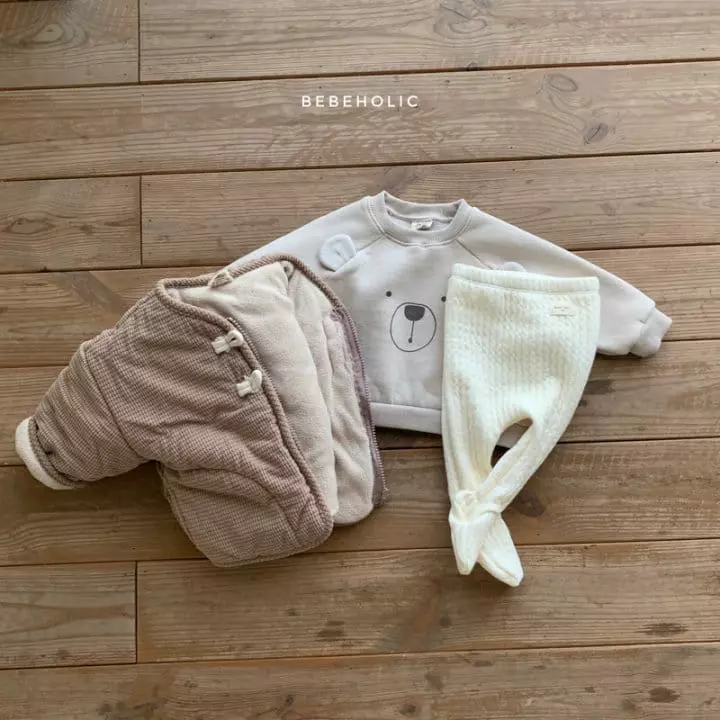 Bebe Holic - Korean Baby Fashion - #babyboutique - Rib Foot Leggings - 6