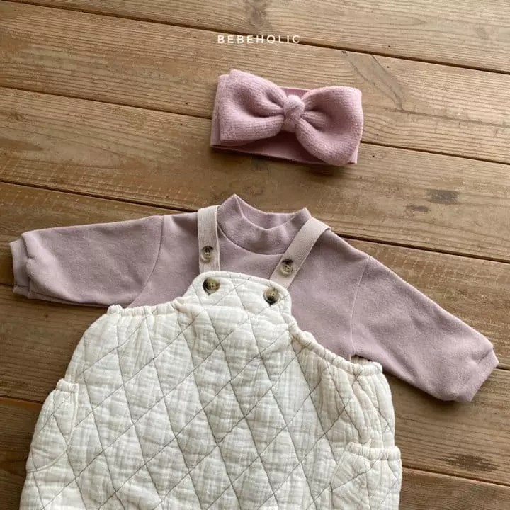 Bebe Holic - Korean Baby Fashion - #babyboutique - Quilting Bodysuit - 6