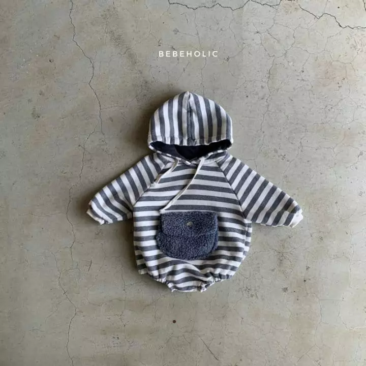 Bebe Holic - Korean Baby Fashion - #babyboutique - Bebe Pocket Bodysuit - 11