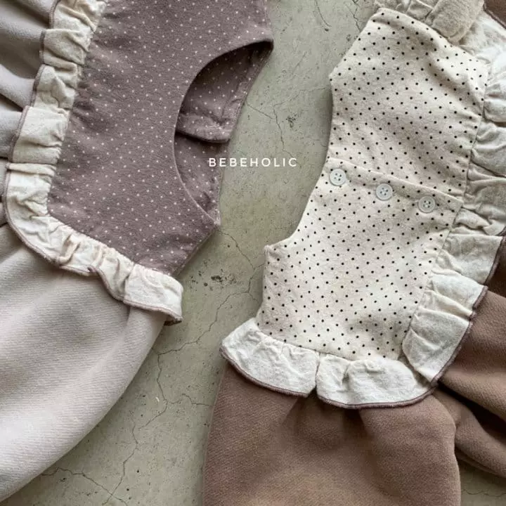 Bebe Holic - Korean Baby Fashion - #babyboutique - Dot Frill Bodysuit - 8
