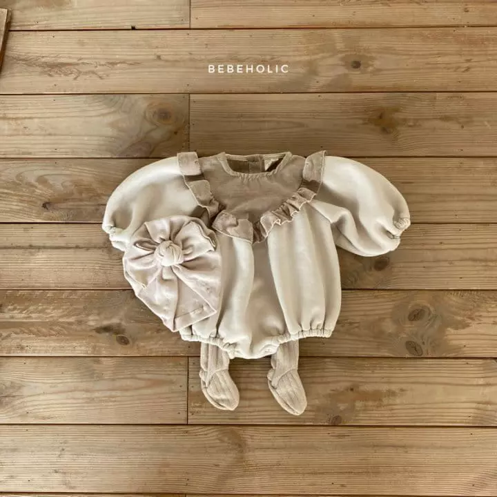 Bebe Holic - Korean Baby Fashion - #smilingbaby - Anne Frill Bodysuit - 4