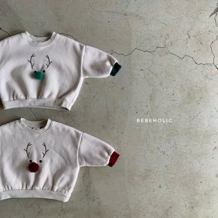 Bebe Holic - Korean Baby Fashion - #babyboutique - Rudolf Sweatshirt - 5