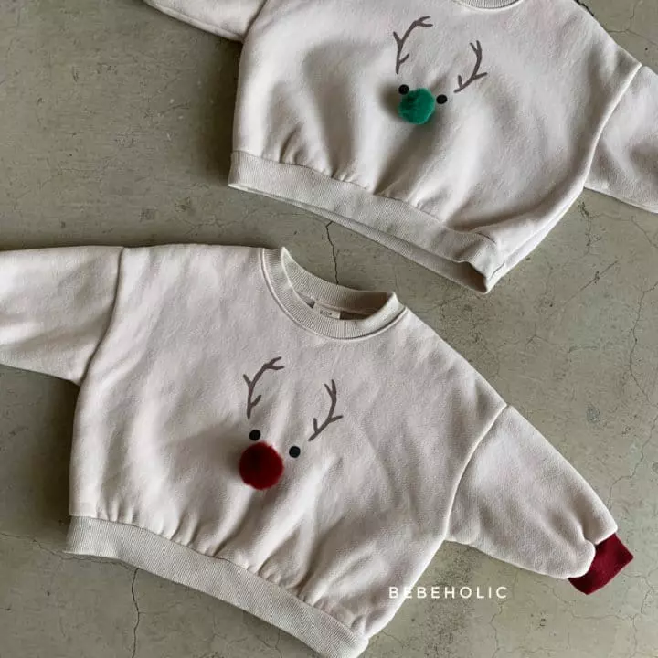 Bebe Holic - Korean Baby Fashion - #babyboutique - Rudolf Sweatshirt - 6