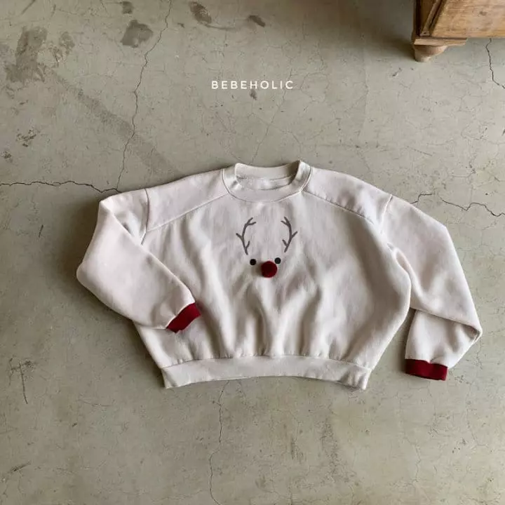 Bebe Holic - Korean Baby Fashion - #onlinebabyshop - Mom Rudolf Sweatshirt - 4