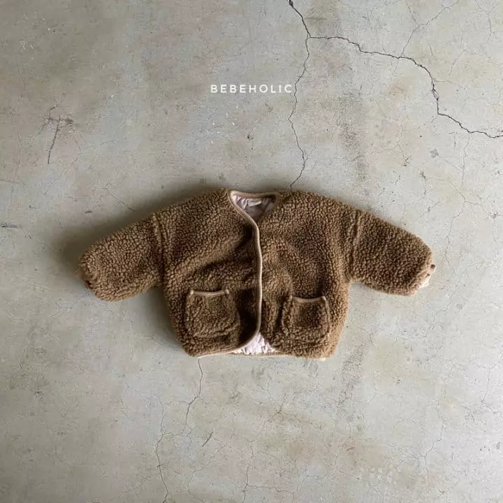 Bebe Holic - Korean Baby Fashion - #babyboutique - Fleece Jumper Simple - 9