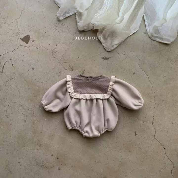 Bebe Holic - Korean Baby Fashion - #babyboutiqueclothing - Dot Frill Bodysuit - 9