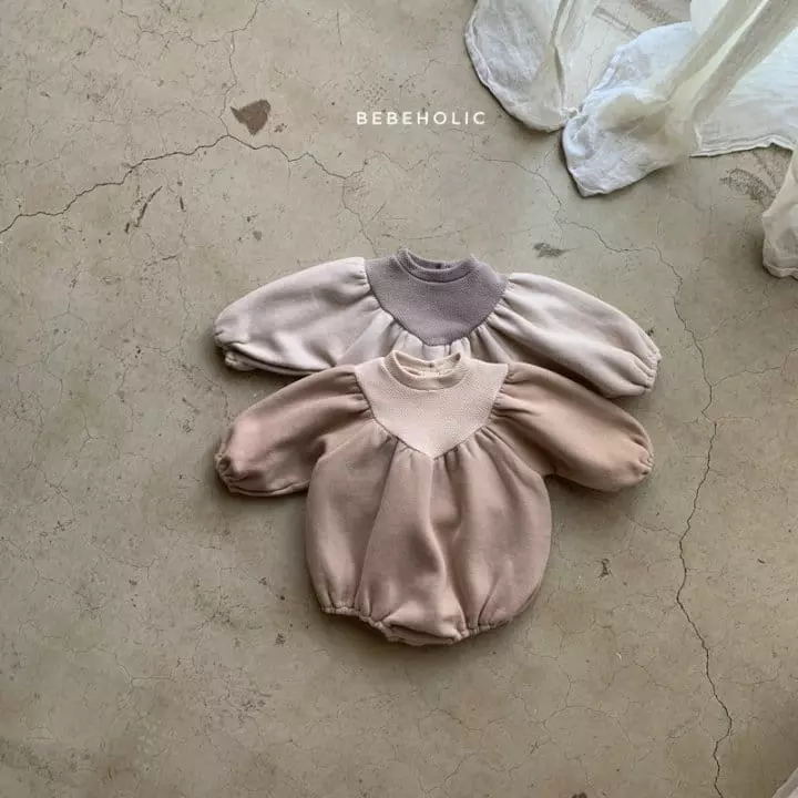 Bebe Holic - Korean Baby Fashion - #babyboutiqueclothing - High Neck Bodysuit - 8