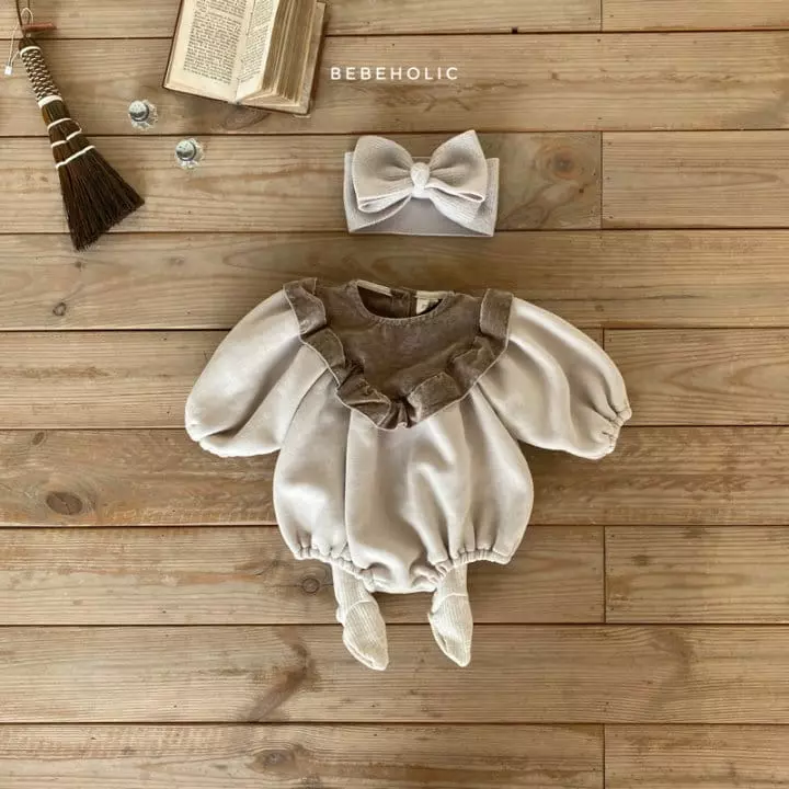 Bebe Holic - Korean Baby Fashion - #babyboutiqueclothing - Anne Frill Bodysuit - 5