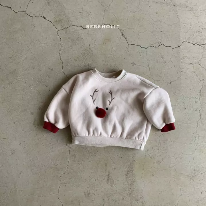 Bebe Holic - Korean Baby Fashion - #babyboutiqueclothing - Rudolf Sweatshirt - 7