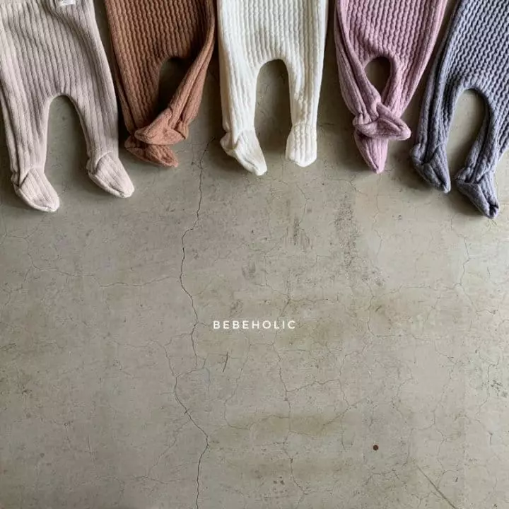 Bebe Holic - Korean Baby Fashion - #babyclothing - Rib Foot Leggings - 8