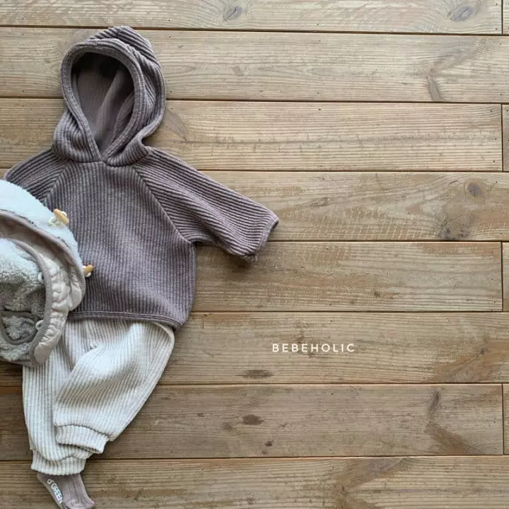 Bebe Holic - Korean Baby Fashion - #babyfashion - Macaroon Hoody Tee - 3
