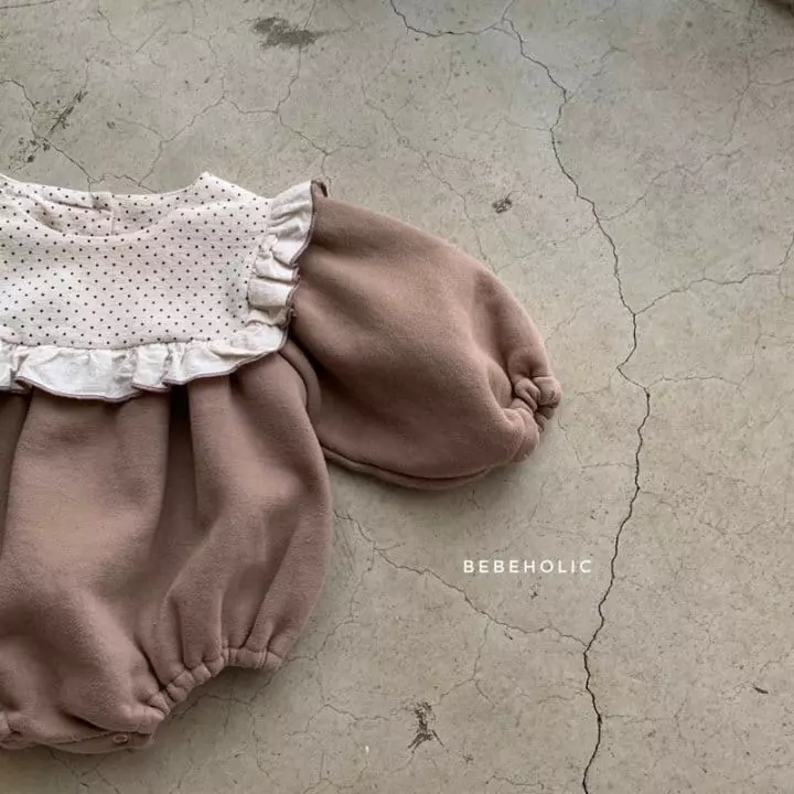 Bebe Holic - Korean Baby Fashion - #babyfashion - Dot Frill Bodysuit - 11