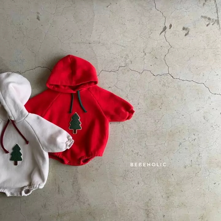 Bebe Holic - Korean Baby Fashion - #babyfashion - Tree Hoody Bodysuit - 10