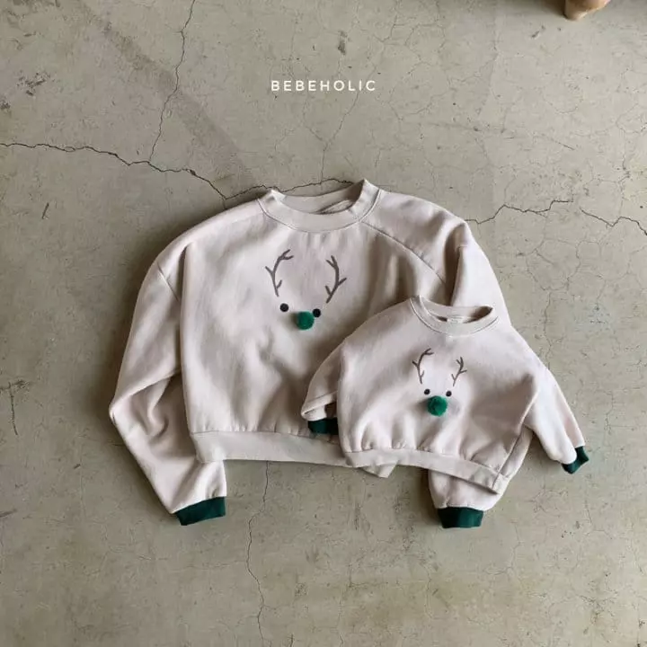 Bebe Holic - Korean Baby Fashion - #babyfashion - Mom Rudolf Sweatshirt - 8