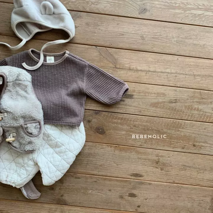 Bebe Holic - Korean Baby Fashion - #babyfever - Macaroon Round Tee - 5